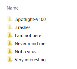 OS X trash folder