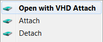 VHD Attach Explain